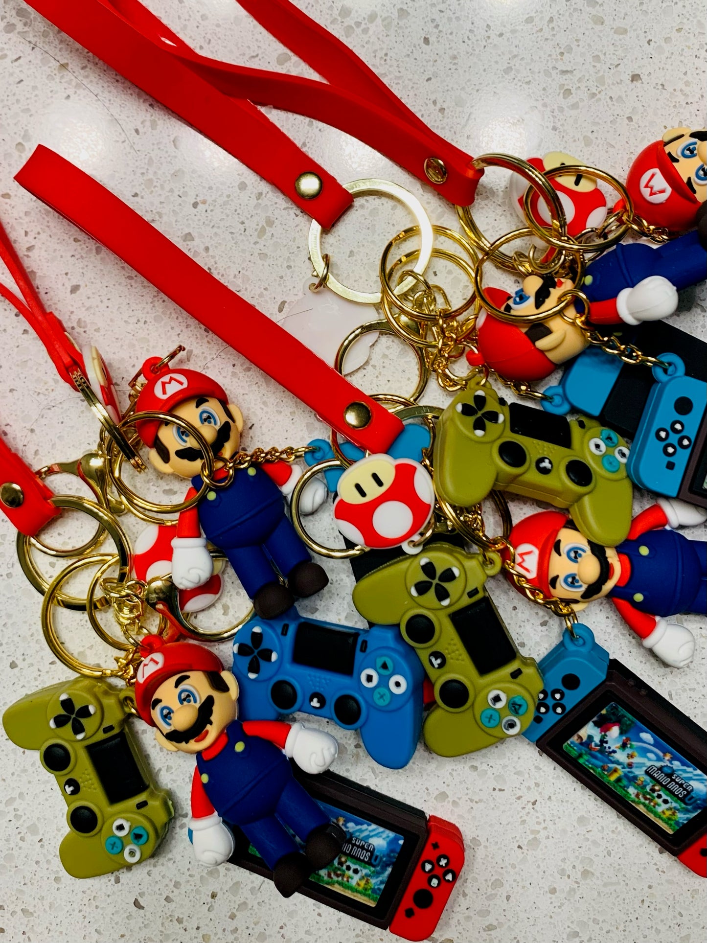 Super Mario Keychain