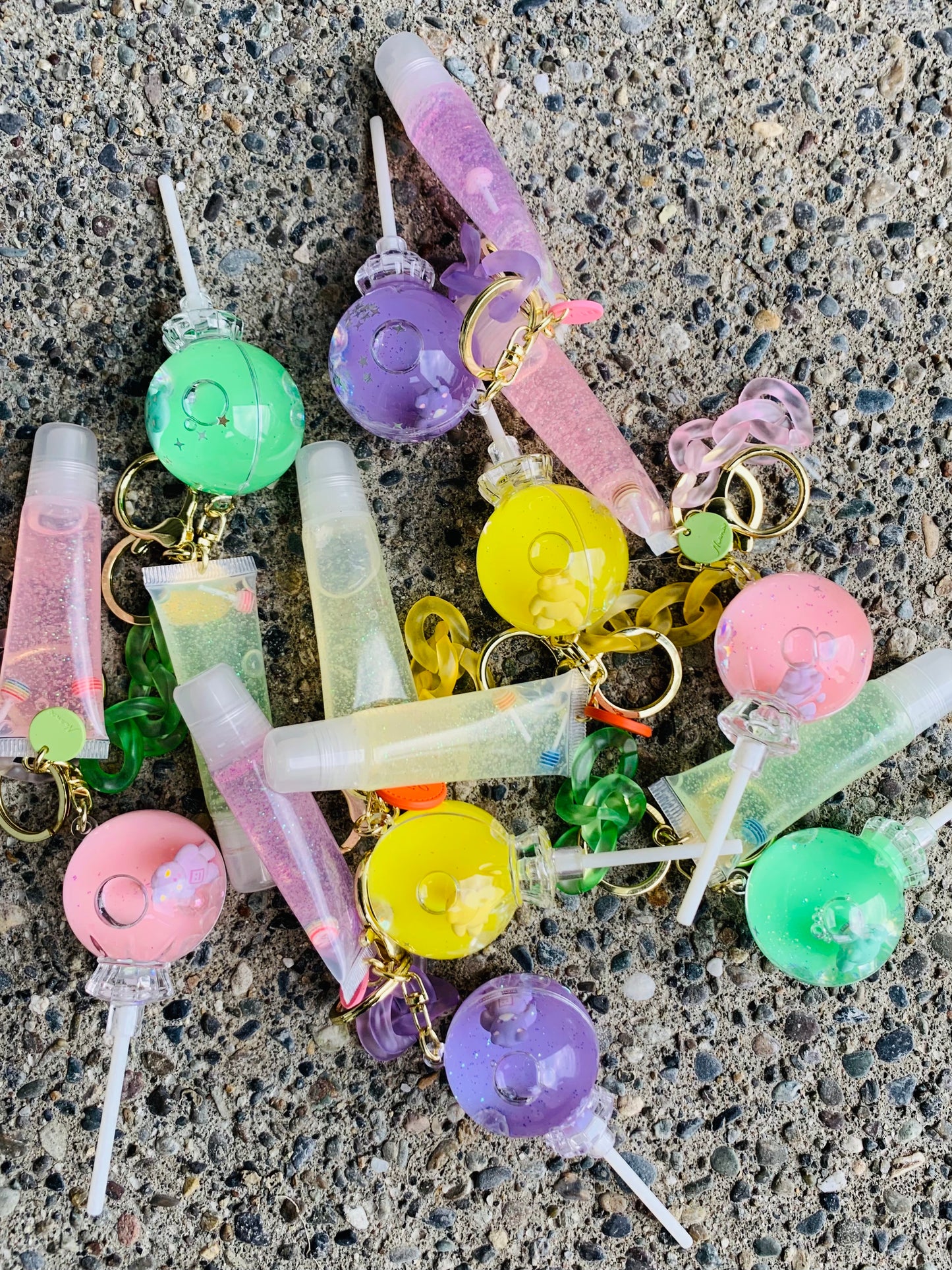 Lollipop Candy Keychain