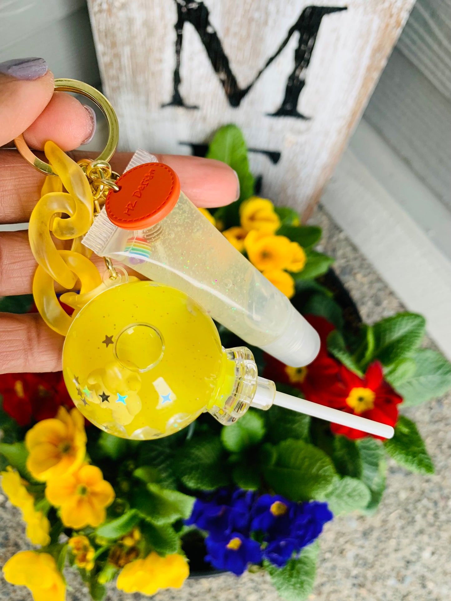 Lollipop Candy Keychain